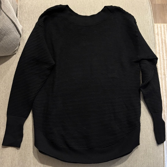 Aerie Black Oversized Sweater - Picture 1 of 3